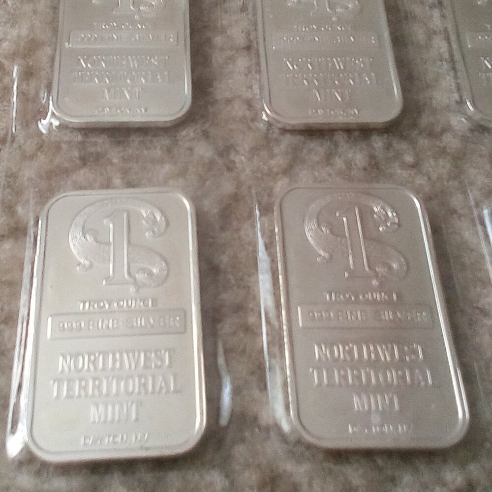 1 Troy oz. Silver Bar Bullion: N.W. Territorial Mint. Sealed. Uncirculated. New - Picture 8 of 9